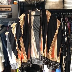 Medium multicolored, kimono jacket